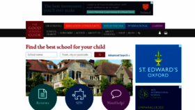 What Goodschoolsguide.co.uk website looked like in 2020 (3 years ago)