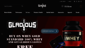 What Gladious.com website looked like in 2020 (3 years ago)
