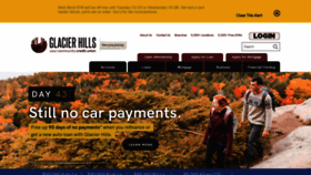 What Glacierhills.com website looked like in 2020 (3 years ago)
