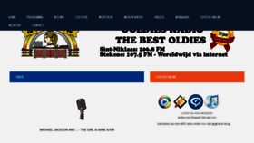 What Goldiesradio.be website looked like in 2020 (3 years ago)