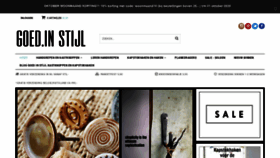 What Goedinstijl.nl website looked like in 2020 (4 years ago)