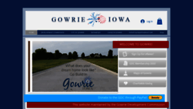 What Gowrie.org website looked like in 2020 (3 years ago)