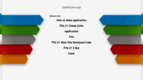 What Getfifa19.mobi website looked like in 2020 (3 years ago)