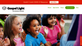 What Gospellight.com website looked like in 2020 (3 years ago)