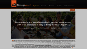 What Groupvalet.com website looked like in 2020 (3 years ago)