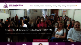 What Gvnhospitals.in website looked like in 2020 (3 years ago)