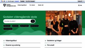 What Godalen.vgs.no website looked like in 2020 (3 years ago)