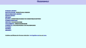 What Gezieferwelt.de website looked like in 2020 (4 years ago)