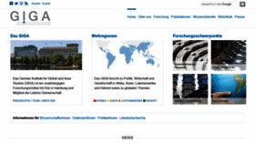 What Giga-hamburg.de website looked like in 2020 (3 years ago)