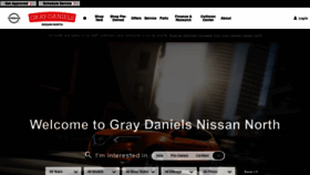 What Graydanielsnissanofjackson.com website looked like in 2020 (3 years ago)