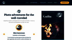 What Gatsbytravel.com website looked like in 2020 (3 years ago)