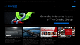 What Gunneboindustries.com website looked like in 2020 (3 years ago)