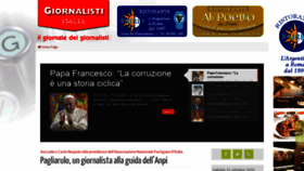 What Giornalistitalia.it website looked like in 2020 (3 years ago)
