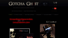 What Gotchaghost.com website looked like in 2020 (3 years ago)