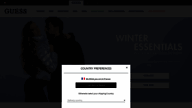 What Guess.eu website looked like in 2020 (4 years ago)