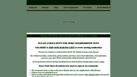 What Greentrailstwo.com website looked like in 2020 (3 years ago)