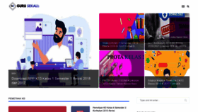 What Gurusekali.com website looked like in 2020 (3 years ago)