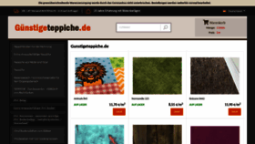 What Gunstigeteppiche.de website looked like in 2020 (3 years ago)