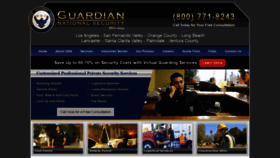 What Gnsguard.com website looked like in 2020 (3 years ago)