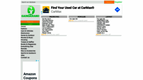 What Ganganaso.com website looked like in 2020 (3 years ago)