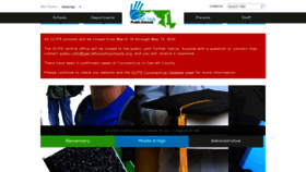 What Garrettcountyschools.org website looked like in 2020 (3 years ago)