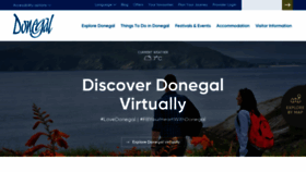 What Govisitdonegal.com website looked like in 2020 (3 years ago)