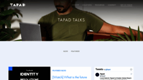 What Go.tapad.com website looked like in 2020 (3 years ago)