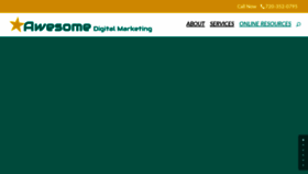 What Getawesomedigital.com website looked like in 2020 (3 years ago)
