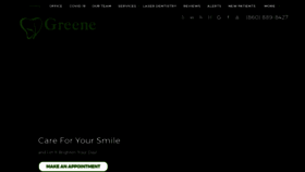 What Greenedentalgroup.com website looked like in 2020 (3 years ago)