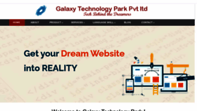What Galaxytechnologypark.com website looked like in 2020 (3 years ago)