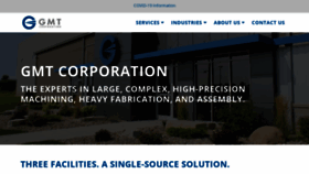 What Gmtcorporation.com website looked like in 2020 (3 years ago)