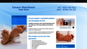 What Gmfootcare.co.uk website looked like in 2020 (3 years ago)