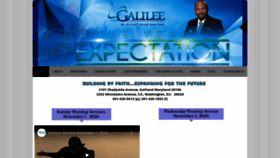 What Galileenow.tv website looked like in 2020 (3 years ago)