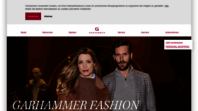 What Garhammer.de website looked like in 2020 (3 years ago)