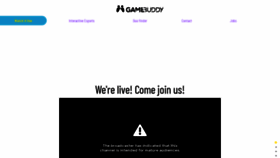 What Gamebuddy.gg website looked like in 2020 (3 years ago)