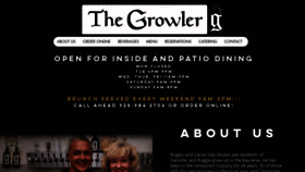 What Growlerpubdanville.com website looked like in 2020 (3 years ago)