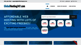 What Globalhosting247.com website looked like in 2020 (3 years ago)