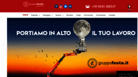 What Gruppofesta.com website looked like in 2020 (3 years ago)