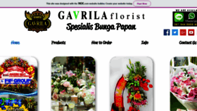 What Gavrilaflorist.com website looked like in 2020 (3 years ago)