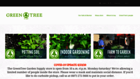 What Greentreegardensupply.com website looked like in 2020 (3 years ago)