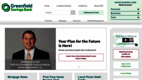 What Greenfieldsavings.com website looked like in 2020 (3 years ago)