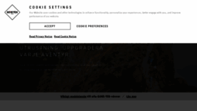 What Gore-tex.se website looked like in 2020 (3 years ago)