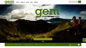 What Gemadventure.com website looked like in 2020 (3 years ago)