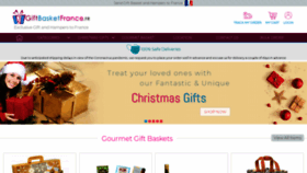 What Giftbasketfrance.fr website looked like in 2020 (3 years ago)