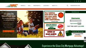 What Glasscityfcu.com website looked like in 2020 (3 years ago)