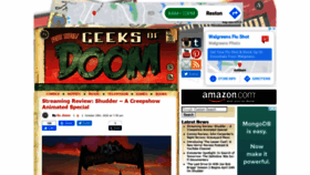 What Geeksofdoom.com website looked like in 2020 (3 years ago)