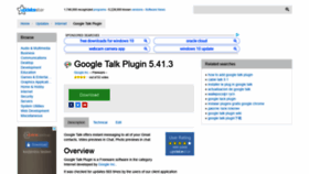 What Google-talk-plugin.updatestar.com website looked like in 2020 (3 years ago)