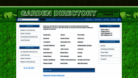 What Gardendirectory.com.ar website looked like in 2020 (3 years ago)