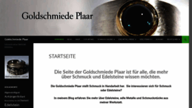 What Goldschmiede-plaar.de website looked like in 2020 (3 years ago)