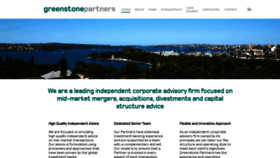 What Greenstonepartners.com.au website looked like in 2020 (3 years ago)